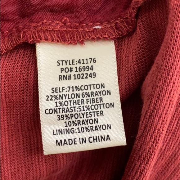 Skies Are Blue top size XL - Picture 5 of 7